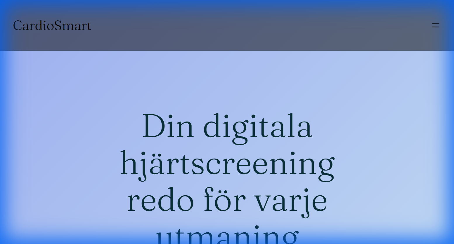 CardioSmart App Demo